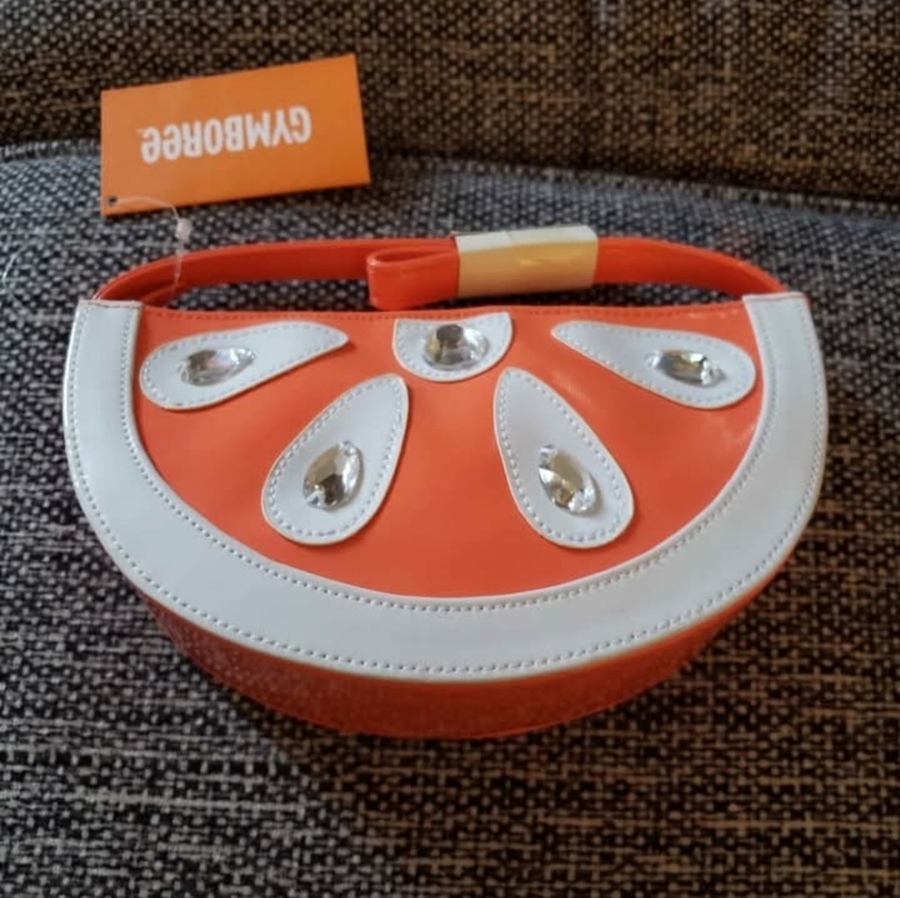 Gymboree Vintage Orange Slice Purse New